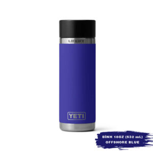 [Chính Hãng] Bình Giữ Nhiệt YETI Rambler 18 oz Bottle HotShot Cap (540ml)