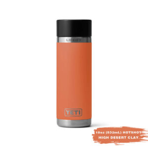 [Chính Hãng] Bình Giữ Nhiệt YETI Rambler 18 oz Bottle HotShot Cap (540ml)