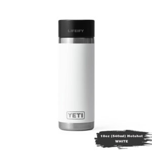 [Chính Hãng] Bình Giữ Nhiệt YETI Rambler 18 oz Bottle HotShot Cap (540ml)