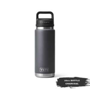 [Chính Hãng] Bình Giữ Nhiệt YETI Rambler 26 oz Bottle Chug Cap (780ml)