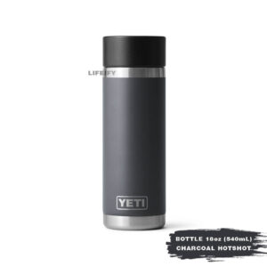 [Chính Hãng] Bình Giữ Nhiệt YETI Rambler 18 oz Bottle HotShot Cap (540ml)