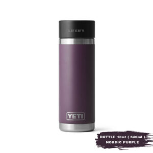 [Chính Hãng] Bình Giữ Nhiệt YETI Rambler 18 oz Bottle HotShot Cap (540ml)