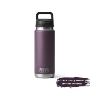 [Chính Hãng] Bình Giữ Nhiệt YETI Rambler 36oz Bottle Chug Cap (1.08L)