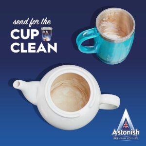 Bột Tẩy Đa Năng ASTONISH Clean Cup - Vệ Sinh Bình Ly, Nữ Trang, Máy Giặt...