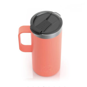 Ly Giữ Nhiệt RTIC Travel Coffee Mug 470ml (16oz) Chính Hãng USA - Coral