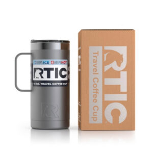 Ly Giữ Nhiệt RTIC Travel Coffee Mug 470ml (16oz) Chính Hãng USA - Graphite