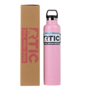 Bình Giữ Nhiệt RTIC Water Bottle 770ml (26oz) Chính Hãng USA - Flamingo