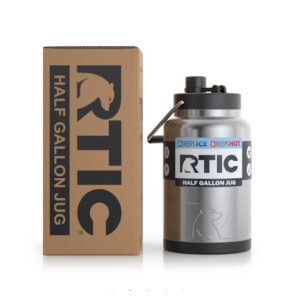 Bình Giữ Nhiệt RTIC Jug 1.9L (Half Gallon) Chính Hãng USA - Stainless