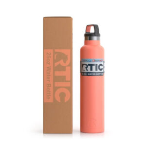 Bình Giữ Nhiệt RTIC Water Bottle 770ml (26oz) Chính Hãng USA - Cam Coral