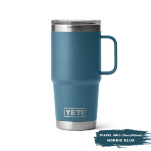 [Chính Hãng] Ly Giữ Nhiệt YETI Rambler 20 oz Travel Mug Stronghold Lid (600ml)