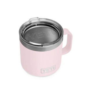 Ly Giữ Nhiệt Cao Cấp YETI Rambler 14oz (420ml) Mug - Hồng Ice Pink