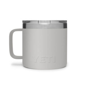 [Chính Hãng] Ly Giữ Nhiệt YETI Rambler 14oz (420ml) Mug Nắp Magslider - Granite Gray