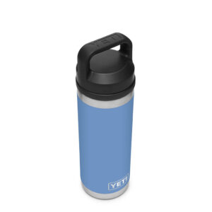 Bình Giữ Nhiệt Cao Cấp YETI Rambler 18oz (540ml) Bottle Chug Cap - Màu Pacific Blue