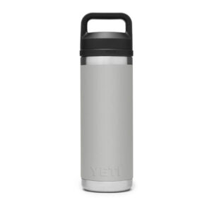 [Chính Hãng] Bình Giữ Nhiệt YETI Rambler 18oz Bottle Chugcap (540ml)- Granite Gray