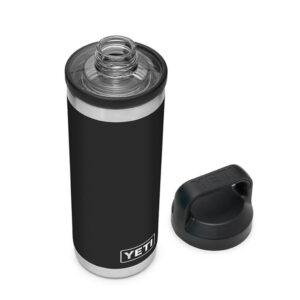 [Chính Hãng] Bình Giữ Nhiệt YETI Rambler 18oz(540ml) Bottle Chug Cap - Black