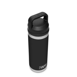 [Chính Hãng] Bình Giữ Nhiệt YETI Rambler 18oz(540ml) Bottle Chug Cap - Black