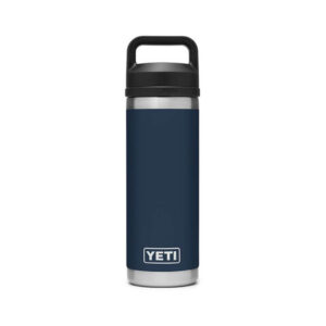 Bình Giữ Nhiệt Cao Cấp YETI Rambler 18oz (540ml) Bottle Chug Cap - Xanh Navy