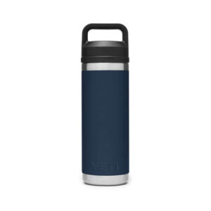 Bình Giữ Nhiệt Cao Cấp YETI Rambler 18oz (540ml) Bottle Chug Cap - Xanh Navy