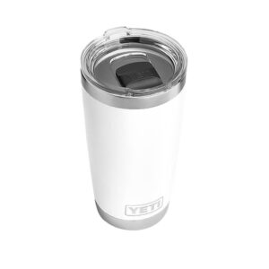 [Chính Hãng] Ly Giữ Nhiệt YETI Rambler 20oz (600ml) Tumbler MagSlider Lid- White