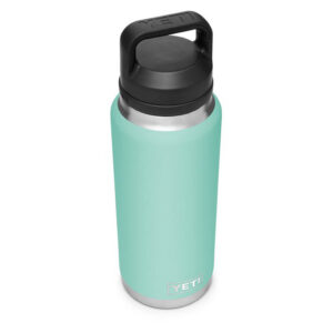 Bình Giữ Nhiệt Cao Cấp YETI Rambler 36oz (1.08L) Bottle Chug Cap - Xanh Seafoam