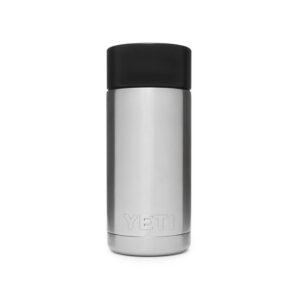 [Chính Hãng] Bình Giữ Nhiệt YETI Rambler 12oz (360ml) Bottle Hotshot Cap - Stainless Steel