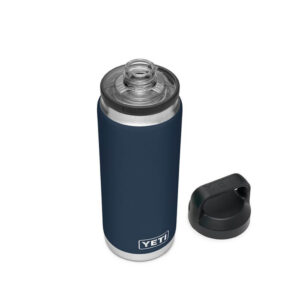 [Chính Hãng] Bình Giữ Nhiệt YETI Rambler 26oz Bottle Chug Cap - Navy (780ml)