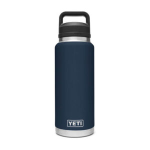 Bình Giữ Nhiệt Cao Cấp YETI Rambler 36oz (1.08L) Bottle Chug Cap - Xanh Navy