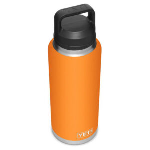 [Chính Hãng] Bình Giữ Nhiệt YETI Rambler 46oz (1.4L) Bottle Chug Cap - King Crab Orange