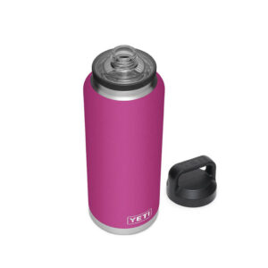 [Chính Hãng] Bình Giữ Nhiệt YETI Rambler 46oz (1.36L) Bottle Chug Cap - Prickly Pear Pink