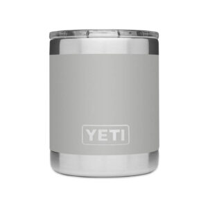 [Chính Hãng] Ly Giữ Nhiệt YETI Rambler 10oz (300ml) Lowball Magslider - Granite Gray