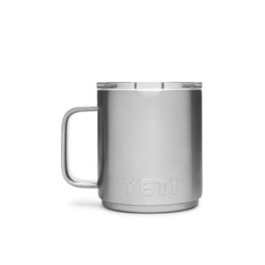 [Chính Hãng]Cốc Giữ Nhiệt YETI Rambler 10oz (300ml) Mug Magslider - Stainless Steel