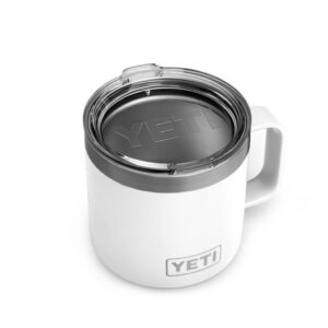 Ly Giữ Nhiệt Cao Cấp YETI Rambler 14oz (420ml) Mug - Màu Trắng