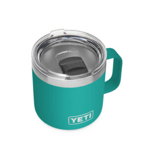 [Chính Hãng] Ly Giữ Nhiệt YETI Rambler 14oz (420ml) Mug Magslider Lid - Aquifer Blue