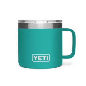 [Chính Hãng] Ly Giữ Nhiệt YETI Rambler 14oz (420ml) Mug Magslider Lid - Aquifer Blue