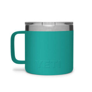 [Chính Hãng] Ly Giữ Nhiệt YETI Rambler 14oz (420ml) Mug Magslider Lid - Aquifer Blue