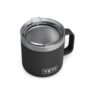 Ly Giữ Nhiệt Cao Cấp YETI Rambler 14oz (420ml) Mug - Màu Đen