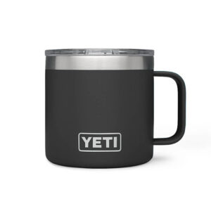 Ly Giữ Nhiệt Cao Cấp YETI Rambler 14oz (420ml) Mug - Màu Đen