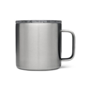 Ly Giữ Nhiệt Cao Cấp YETI Rambler 14oz (420ml) Mug - Màu Stainless