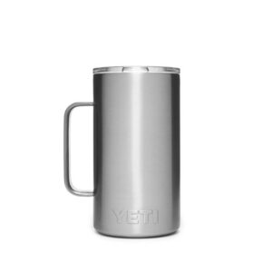 [Chính Hãng] Ly Giữ Nhiệt YETI Rambler 24oz (720ml) Mug Standard Lid - Stainless