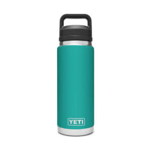 [Chính Hãng] Bình Giữ Nhiệt YETI Rambler 26oz Bottle Chug Cap (780ml) - Aquifer Blue