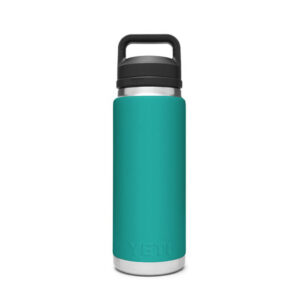 [Chính Hãng] Bình Giữ Nhiệt YETI Rambler 26oz Bottle Chug Cap (780ml) - Aquifer Blue