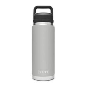 [Chính Hãng] Bình Giữ Nhiệt YETI Rambler 26oz Bottle Chug Cap (780ml) - Granite Gray