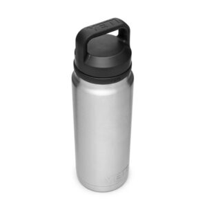 [Chính Hãng] Bình Giữ Nhiệt YETI Rambler 26oz Bottle Chug Cap (780ml) - Stainless Steel