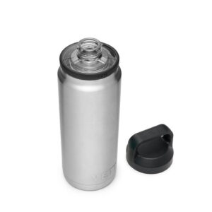 [Chính Hãng] Bình Giữ Nhiệt YETI Rambler 26oz Bottle Chug Cap (780ml) - Stainless Steel