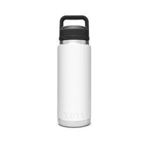 [Chính Hãng] Bình Giữ Nhiệt YETI Rambler 26oz Bottle Chug Cap (780ml) - White