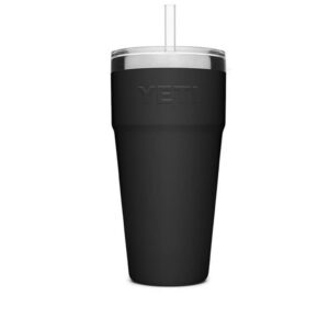 [Chính Hãng] Ly Giữ Nhiệt YETI Rambler 26oz Straw Cup (780ml) - Black