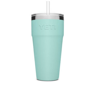 [Chính Hãng] Ly Giữ Nhiệt YETI Rambler 26oz Straw Cup (780ml) - Seafoam