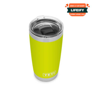 [Chính Hãng] Ly Giữ Nhiệt YETI Rambler 20oz (600ml) Tumbler MagSlider Lid - Chartreuse