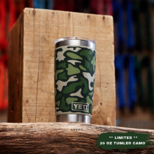 *LIMITED* Ly Giữ Nhiệt YETI Rambler 20oz Tumbler MagSlider (600ml) - CAMO