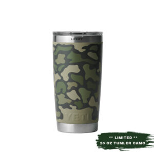 *LIMITED* Ly Giữ Nhiệt YETI Rambler 20oz Tumbler MagSlider (600ml) - CAMO